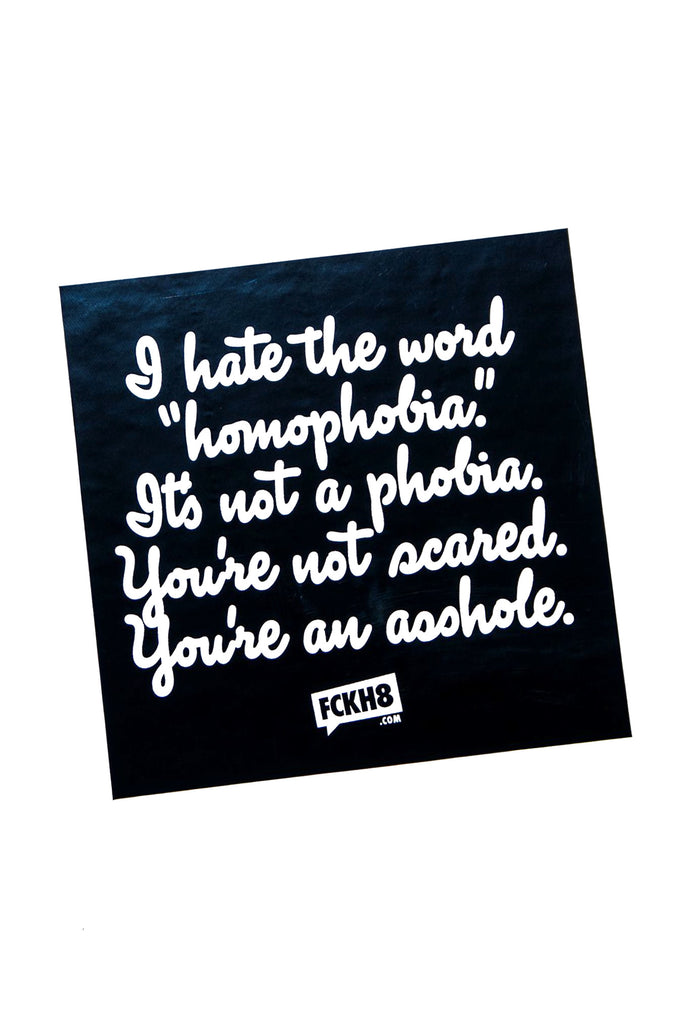 Phobia Bumper Sticker