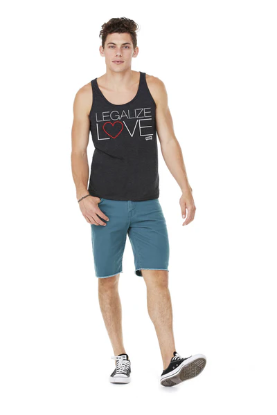 Unisex Vintage Blend "Legalize Love Heart" Tank Top