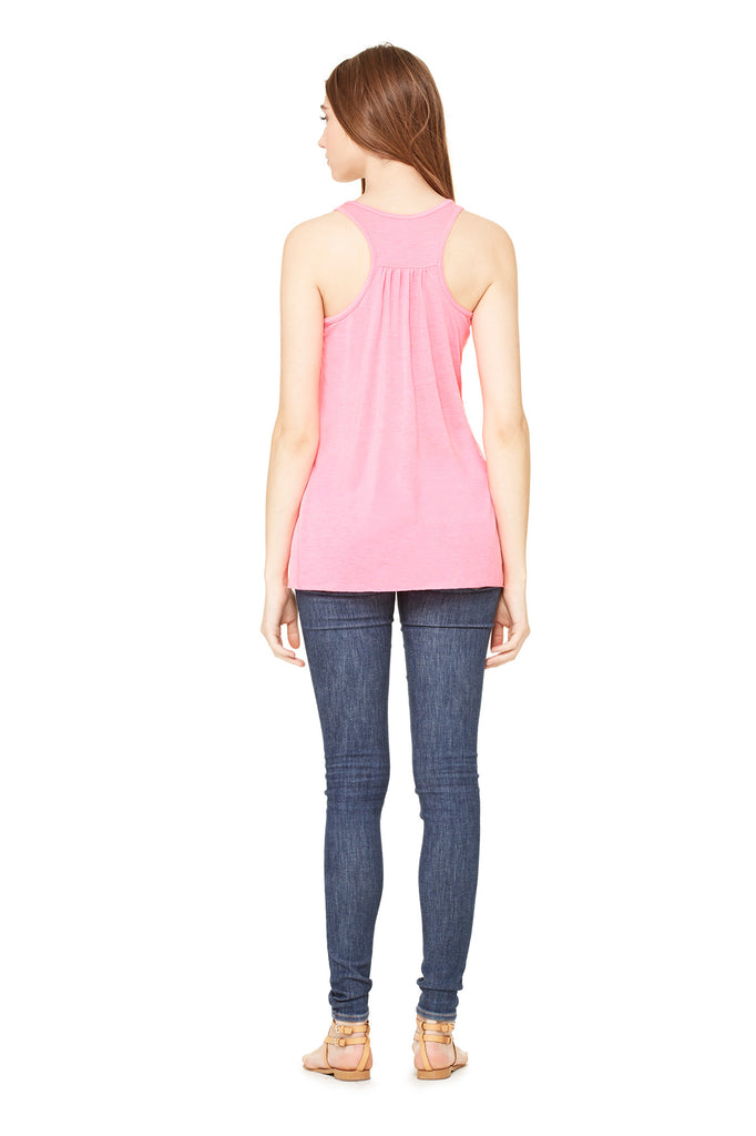 Flowy Neon Racerback "Fundamental Rights" Tank Top